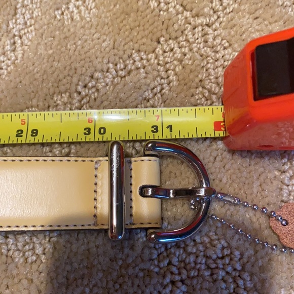Coach Genuine Leather Belt SMALL - Picture 7 of 8
